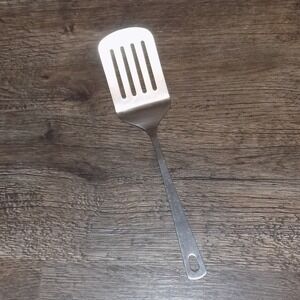 Prestige Slotted Turner Spatula Stainless Steel Silver Good One Piece Design